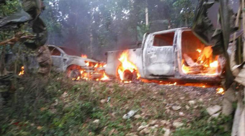 Thiotte: 1 blessé et 2 véhicules de la Police incendiés post thumbnail image