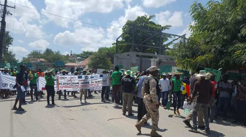 Des militants Tèt Kale ont perturbé une marche pacifique des ouvriers à Ouanaminthe! post thumbnail image