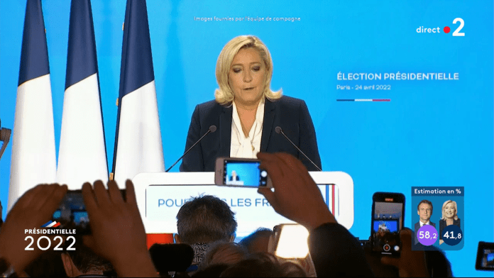 Macron réélu : « Je respecte le sort des urnes », déclare Marine le Pen post thumbnail image